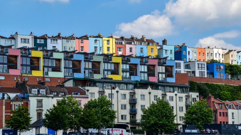 Bristol colourful houses