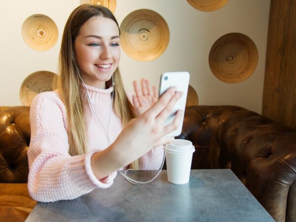 Girl on phone